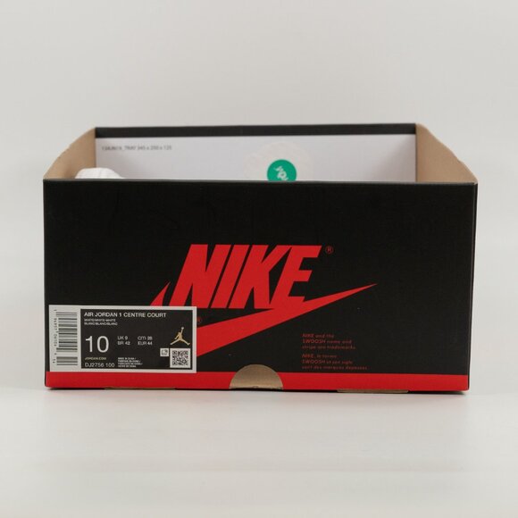 Air Jordan 1 Low Centre Court 'White on White' DJ2756-100 size 8 - 12 - Picture 10 of 12